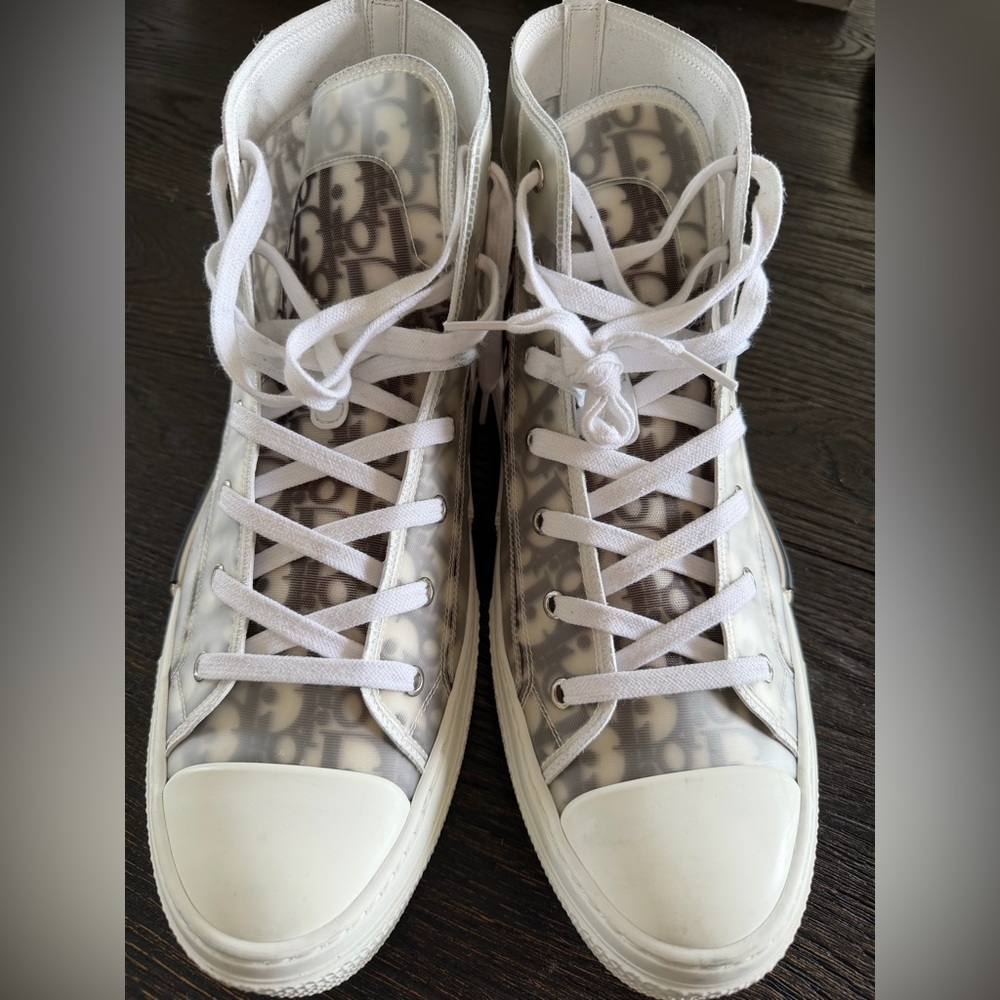 League High-Top Sneaker White and Black Dior Oblique Canvas
Men’s size 47 - Picture 4 of 10